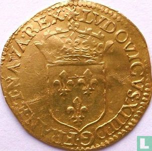 France 1 gold ecu 1641 (D) - Image 2