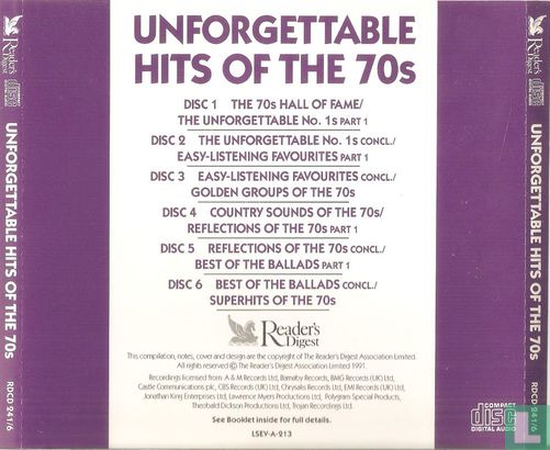 Unforgettable hits of the 70's - Bild 2