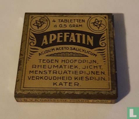 Apefatin acidum aceto salicylicum - Afbeelding 1