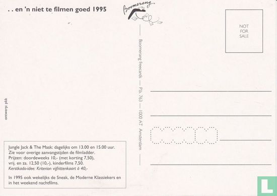 B000436 - Kriterion "Kerstmenu 1994" - Image 2
