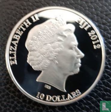 Fiji 10 dollars 2012 (PROOF) "St. Olga of Kiev" - Afbeelding 1