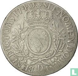 Frankreich 1 Ecu 1740 (D) - Bild 1