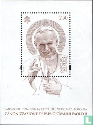 Canonisation du pape Jean Paul II