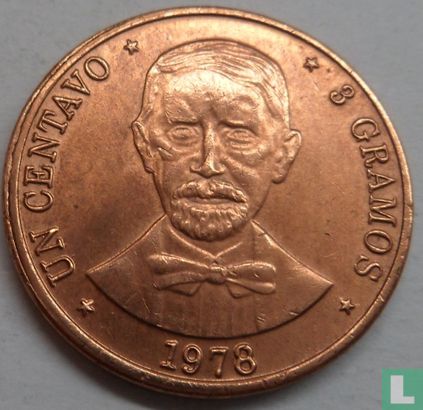Dominikanische Republik 1 Centavo 1978 - Bild 1