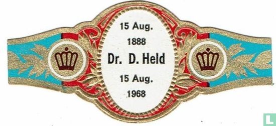 15. Aug. 1888 - Dr. D. Held 15. August 1968 - Bild 1