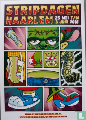 Stripdagen Haarlem 25 mei t/m 3 juni 2018 - Afbeelding 1