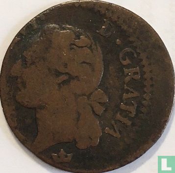 Frankreich ½ Sol 1789 (M - Prägefehler) - Bild 2