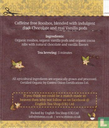 Chocolate, Rooibos & Vanilla  - Afbeelding 2