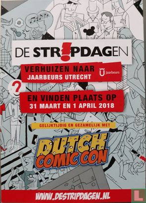 De Stripdagen verhuizen naar Jaarbeurs Utrecht / 50 Jaar Het Stripschap - Afbeelding 1