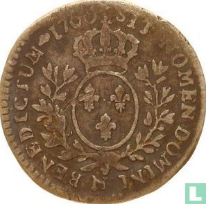 France 1/10 écu 1760 (N) - Image 1