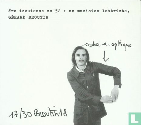 Ère Isouienne an 52 : un musicien Lettriste - Afbeelding 1