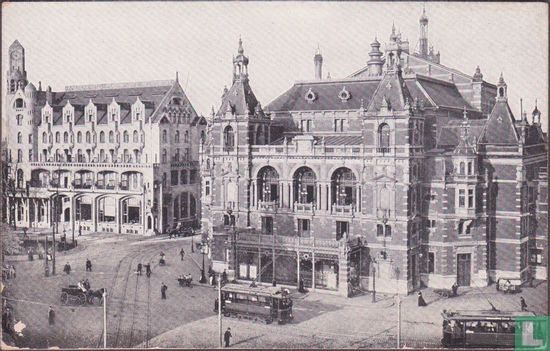 Leidscheplein, Stadsschouwburg en American Hotel