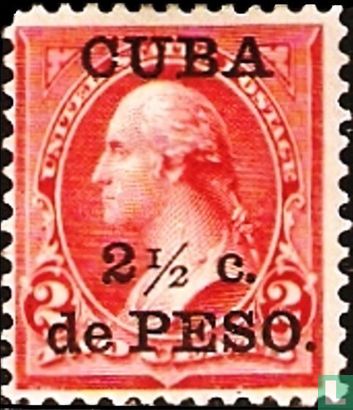 USA-postzegels met opdruk