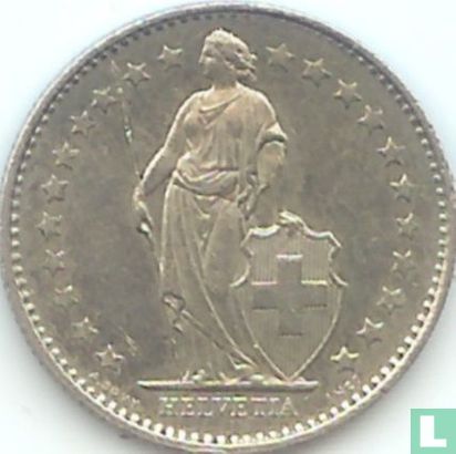 Switzerland ½ franc 1981 - Image 2