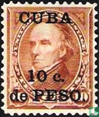 USA stamps with overprint