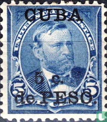 USA stamps with overprint 