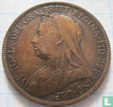 Vereinigtes Königreich ½ Penny 1901 - Bild 2