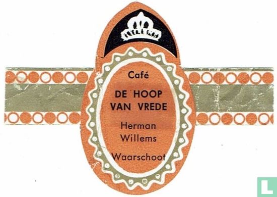 Café De Hoop van Vrede Herman Willems Waarschoot - Afbeelding 1