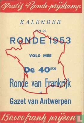 Kalender van de Ronde 1953 - Bild 1