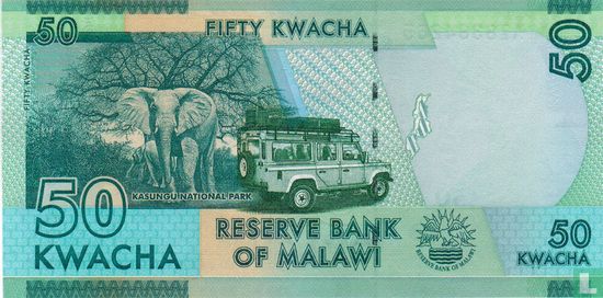 Malawi 50 Kwacha 2016 - Image 2