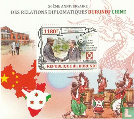 50 years of diplomatic relations Burundi-China