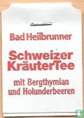 Schweizer KräuterTee mit Bergthymian und Holunderbeeren - Afbeelding 1