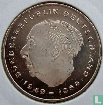 Allemagne 2 mark 1987 (J - Theodor Heuss) - Image 2