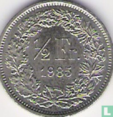 Zwitserland ½ franc 1985 - Afbeelding 1
