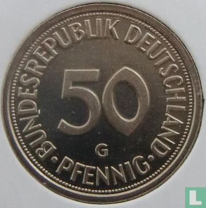 Duitsland 50 pfennig 1987 (G) - Afbeelding 2