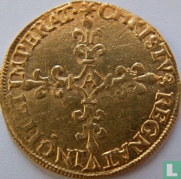 France 1 écu d'or 1572 (A) - Image 2