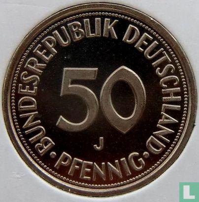 Deutschland 50 Pfennig 1987 (J) - Bild 2