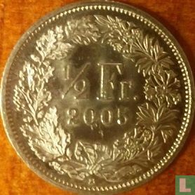 Zwitserland ½ franc 2005 - Afbeelding 1