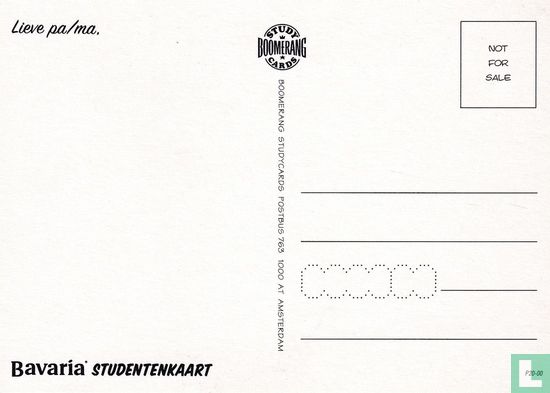 U001026 - Bavaria Studentenkaart "Alles Gaat Goed!" - Afbeelding 2