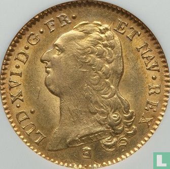 Frankrijk 1 louis d'or 1786 (K) - Afbeelding 2