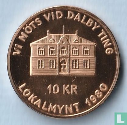 Dalby 10 kr 1980 - Afbeelding 1