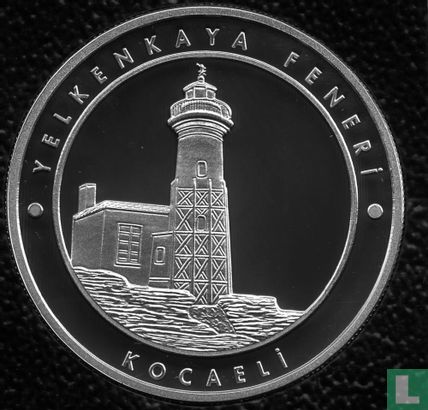 Turkey 20 türk lirasi 2018 (PROOF) "Yelkenkaya Lighthouse" - Image 2