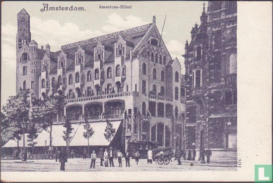 Amsterdam.  American-Hôtel