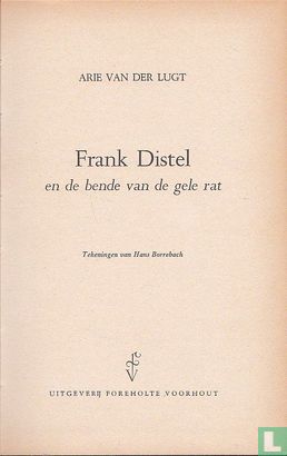 Frank Distel en de bende van de gele rat - Bild 3