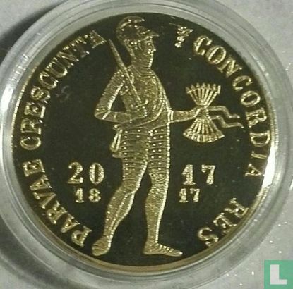 Nederland 1 dukaat 2017 (PROOF) "200th anniversary Minting of the Gold Ducat" - Afbeelding 1
