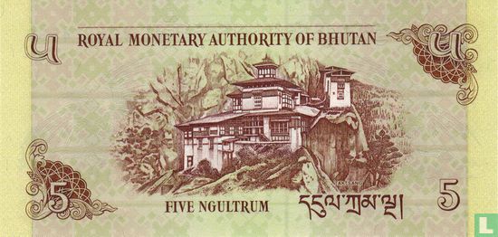 Bhutan 5 Ngultrum 2015 - Afbeelding 2