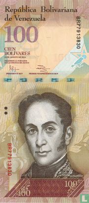 Venezuela 100 Bolívares 2014 - Image 1