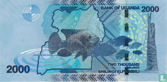 Uganda 2.000 Shillings 2017 - Bild 2