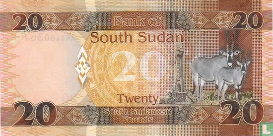Südsudan 20 Pounds 2015 2017 - Bild 2