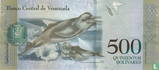 Venezuela 500 Bolívares 2017 - Image 2