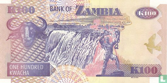 Zambia 100 Kwacha 2009 - Afbeelding 2