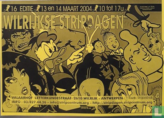 16e Wilrijkse stripdagen 2004  - Image 1