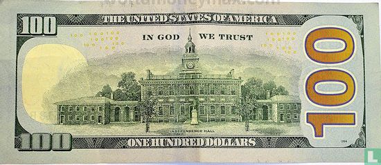 Verenigde Staten 100 Dollars 2009 A - Afbeelding 2
