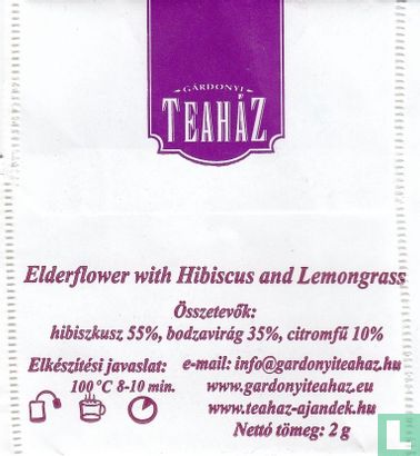 Elderflower with Hibiscus and Lemongrass - Image 2