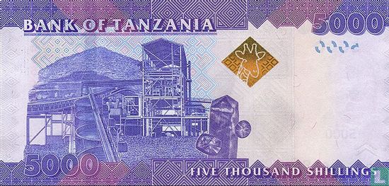 Tansania 5000 Shillingi - Bild 2