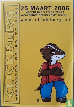 Clickburg webcomics beurs Tilburg - 25 maart 2006 - Image 1